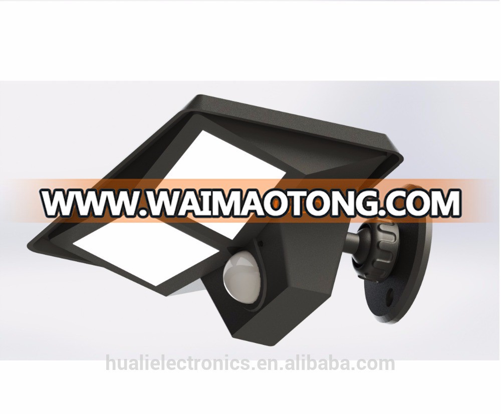 5.5V 1.5W 360 Degree Solar Powered Motion Sensor Light